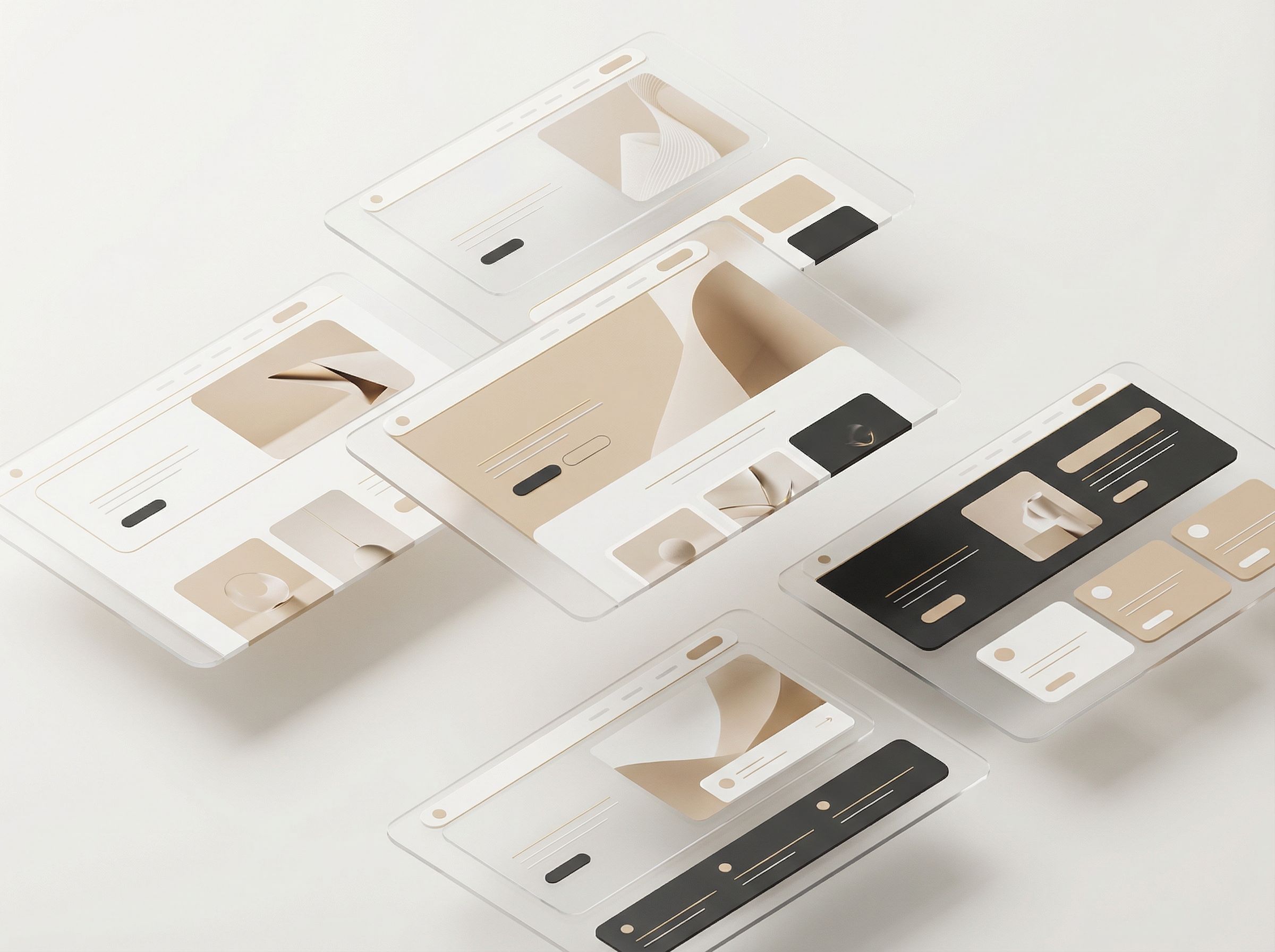 Website pages delivered across devices